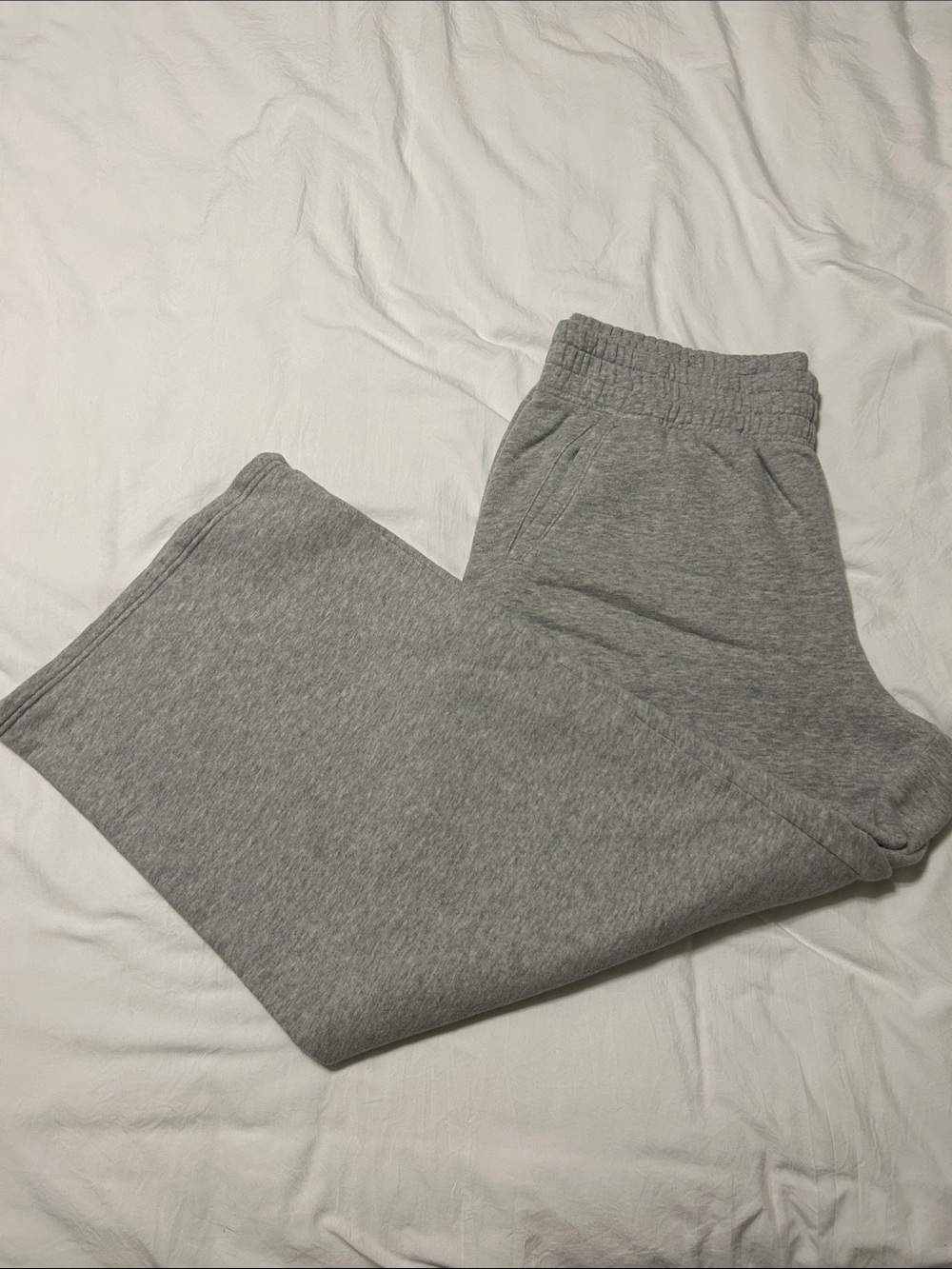 Offline Wide Leg Sweatpants in Gray